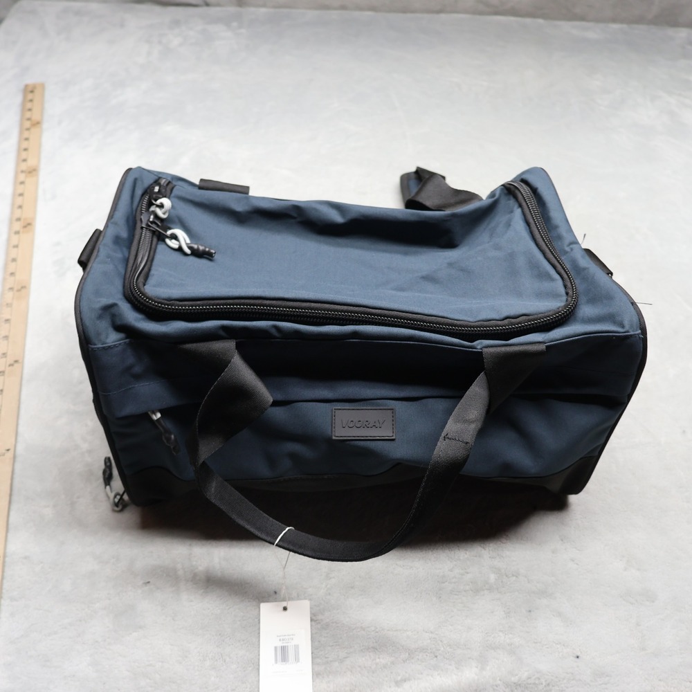 Vooray Bags Unisex Large Blue Boost Duffel‎ Workout Travel Athletic Gym $75 NEW